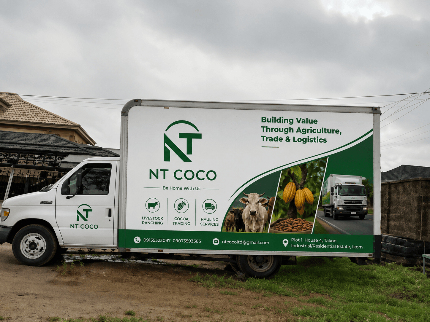 NT COCO branded cargo trucks vehicle